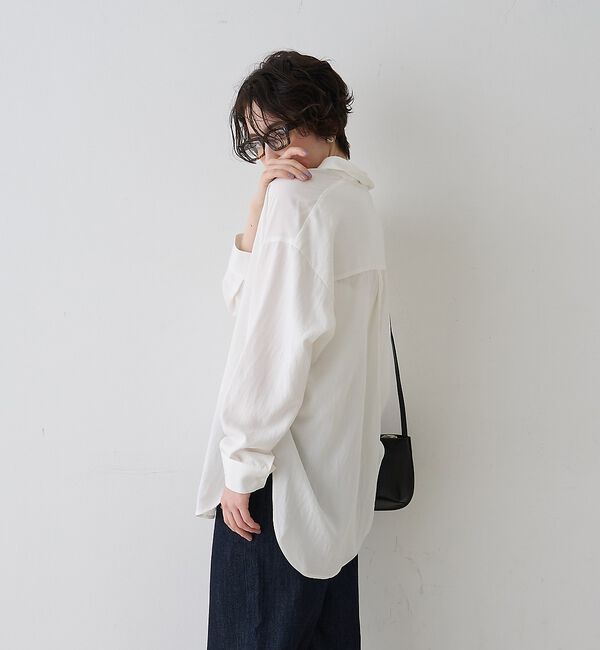 Rouge vif「【一部店舗限定】アシンメトリー変形2WAYシャツ【予約】」|シャツ・ブラウス|