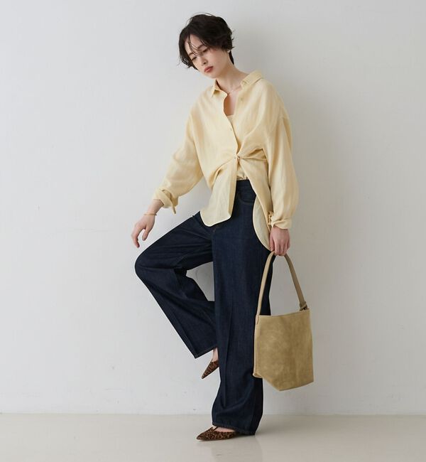 Rouge vif「【一部店舗限定】アシンメトリー変形2WAYシャツ【予約】」|シャツ・ブラウス|