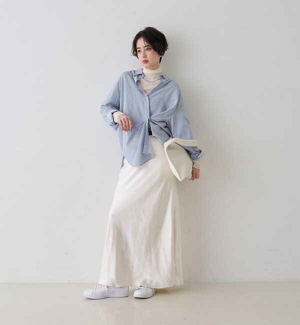 Rouge vif「【一部店舗限定】アシンメトリー変形2WAYシャツ【予約】」|シャツ・ブラウス|