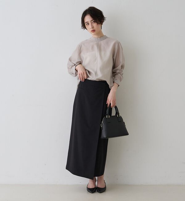 Rouge vif「シアースタンドタイブラウス【予約】」|シャツ・ブラウス|