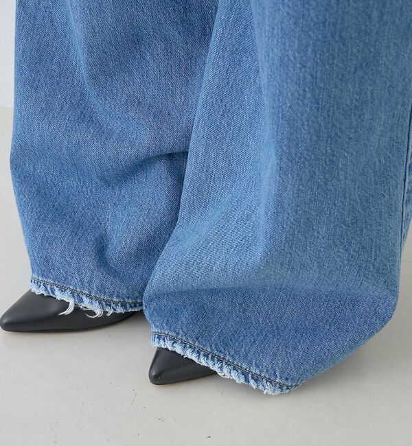 Rouge vif「【upper hights/アッパーハイツ】THE LAUREN フレアデニム」|デニム|