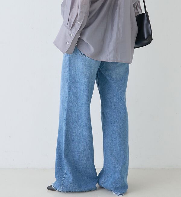 Rouge vif「【upper hights/アッパーハイツ】THE LAUREN フレアデニム」|デニム|