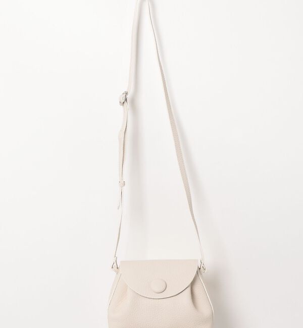 qualite「シュリンクレザーミニショルダーバッグ」|ショルダー・メッセンジャー|