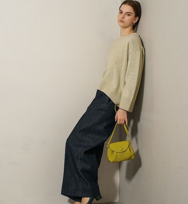 qualite「シュリンクレザーミニショルダーバッグ」|ショルダー・メッセンジャー|