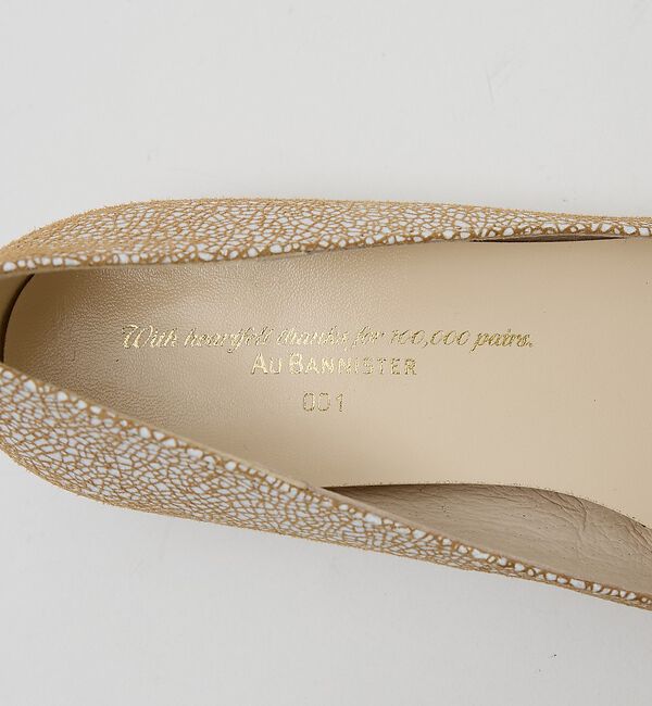 AU BANNISTER「【シリアルナンバー入りインソール】ボロネーゼカッターパンプス」|パンプス|