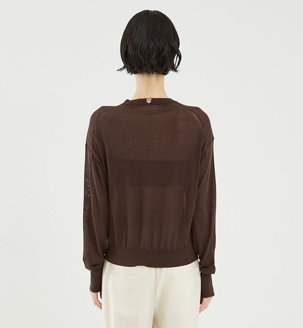 The Store by C' 「【COCUCA】シルクニットプルオーバー」|ニット・セーター|