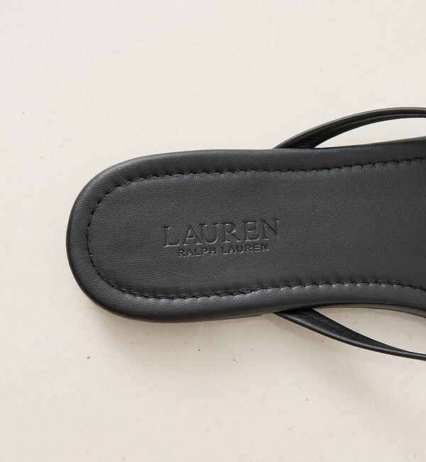 The Store by C' 「【POLO RALPH LAUREN 】RAQUEL／レザーフリップフロップ」|サンダル|
