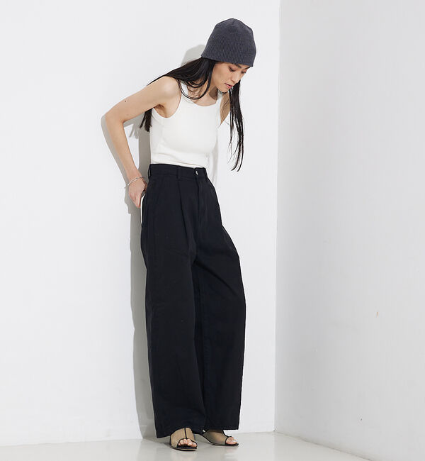 NOMINE「カップインアメスリニットタンク」|キャミソール|