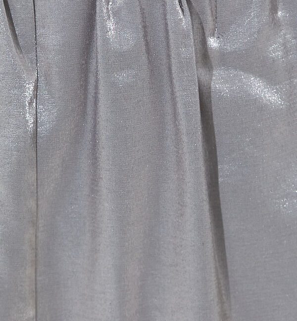 NOMINE「【セットアップ着用可】前後２WAYサテンロングスカート」|スカート|