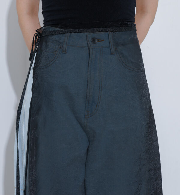 NOMINE「シアー ラップ  スカート」|スカート|