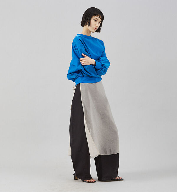 NOMINE「シアー ラップ  スカート」|スカート|