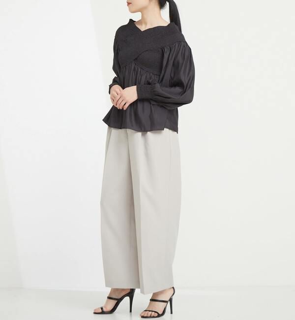 TIARA「2WAYオフショルブラウス」|シャツ・ブラウス|