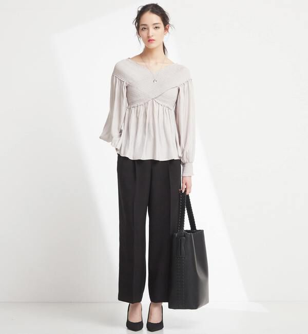 TIARA「2WAYオフショルブラウス」|シャツ・ブラウス|