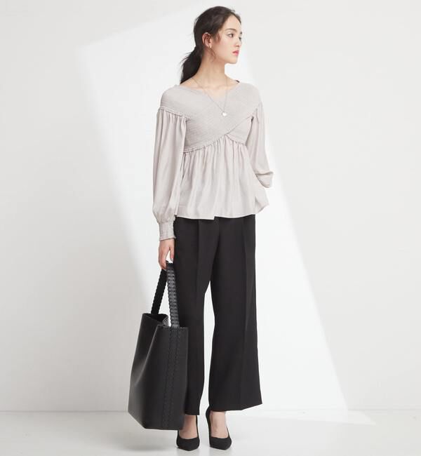 TIARA「2WAYオフショルブラウス」|シャツ・ブラウス|