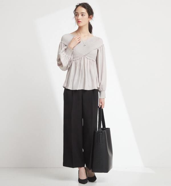 TIARA「2WAYオフショルブラウス」|シャツ・ブラウス|