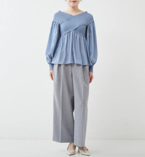 TIARA「2WAYオフショルブラウス」|シャツ・ブラウス|