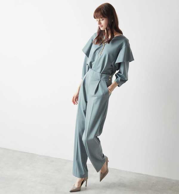 Liesse「ケープスリーブブラウス（セットアップ対応可）」|シャツ・ブラウス|