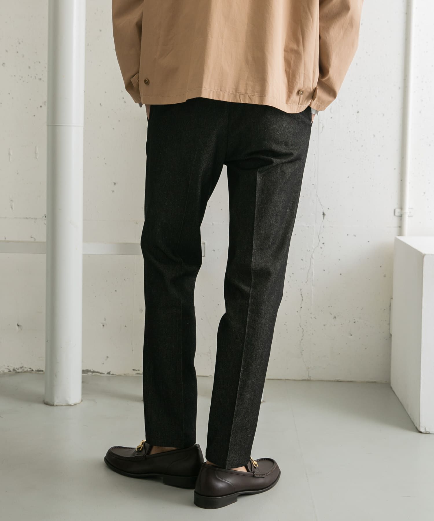 URBAN RESEARCH ROSSO「『XLサイズあり』デニムスラックスパンツ」|デニム|