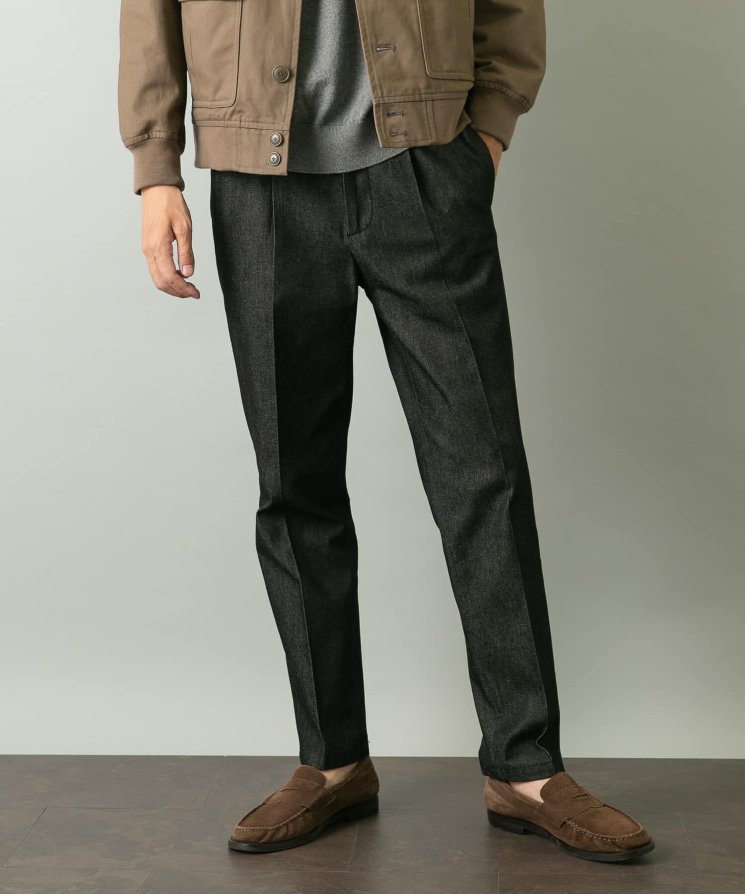 URBAN RESEARCH ROSSO「『XLサイズあり』デニムスラックスパンツ」|デニム|