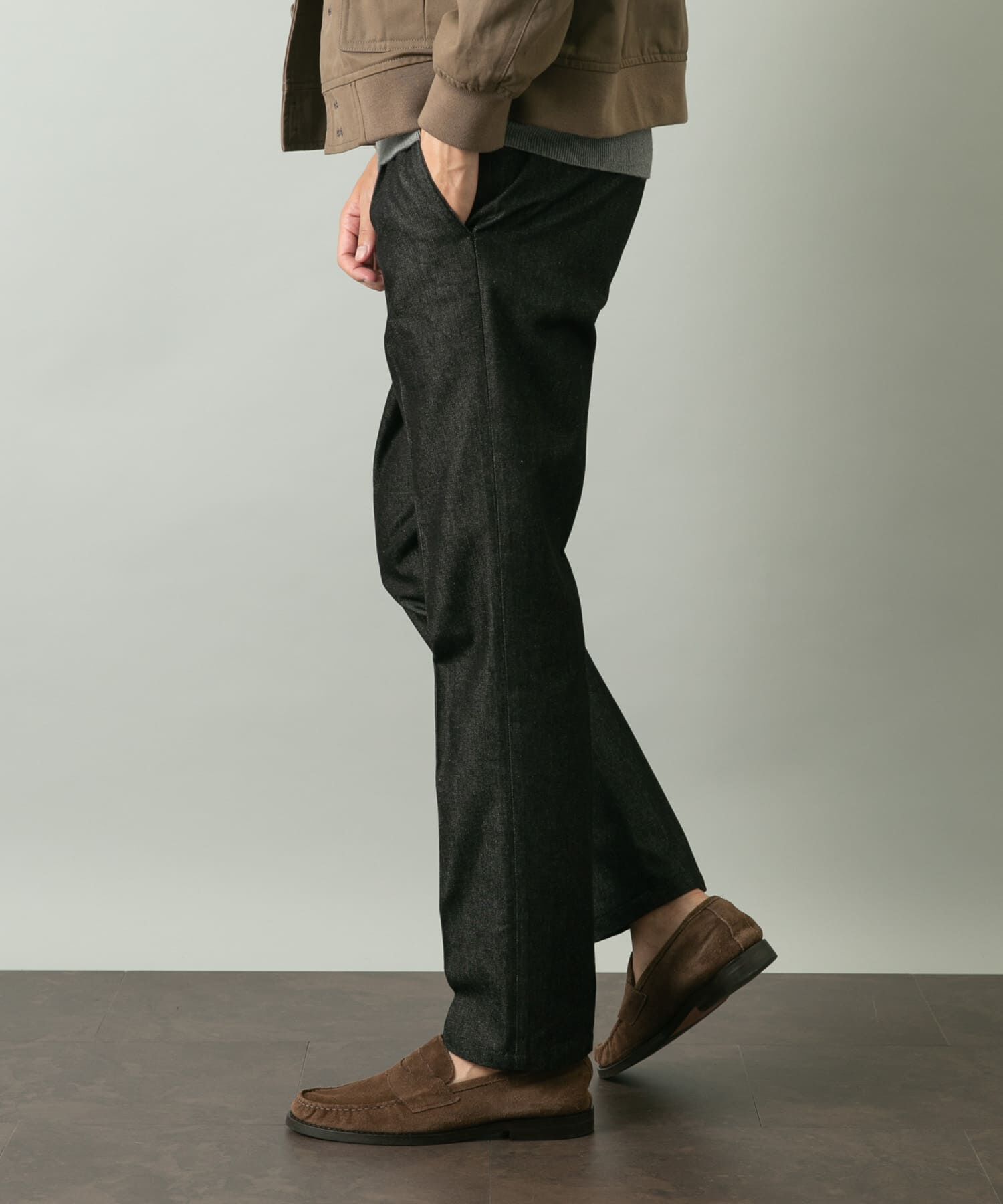 URBAN RESEARCH ROSSO「『XLサイズあり』デニムスラックスパンツ」|デニム|