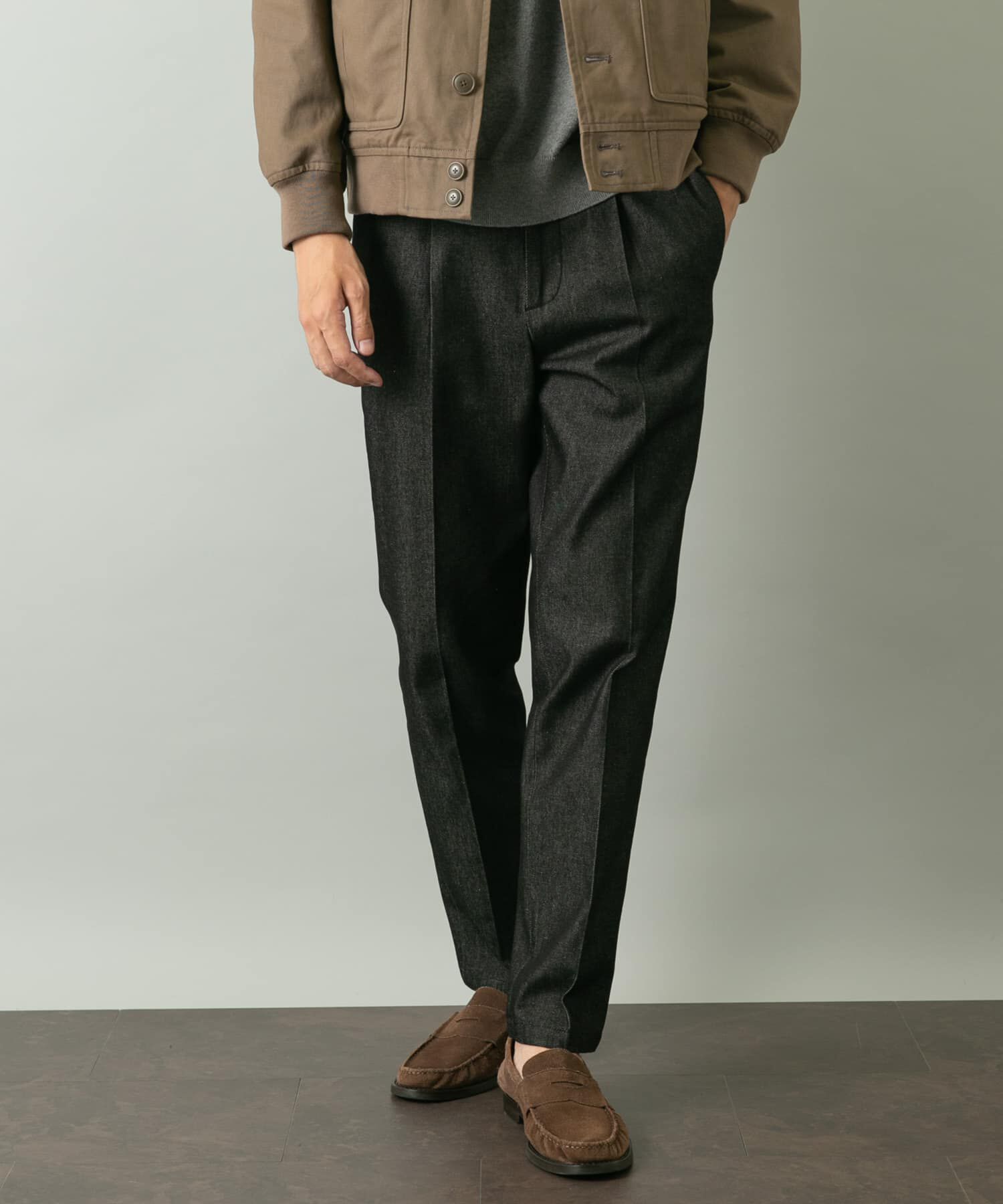 URBAN RESEARCH ROSSO「『XLサイズあり』デニムスラックスパンツ」|デニム|