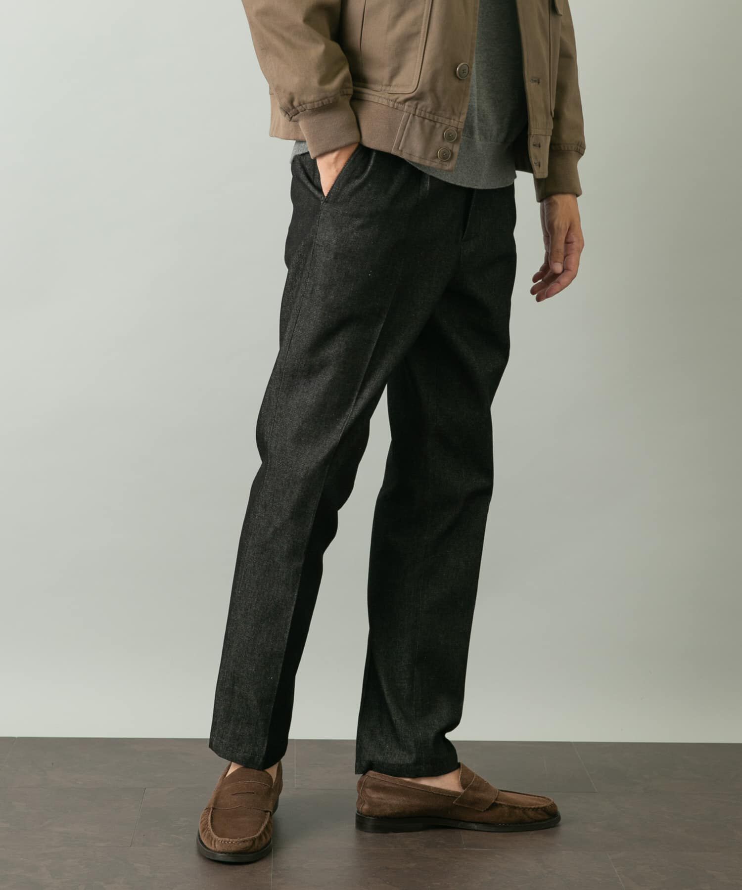 URBAN RESEARCH ROSSO「『XLサイズあり』デニムスラックスパンツ」|デニム|