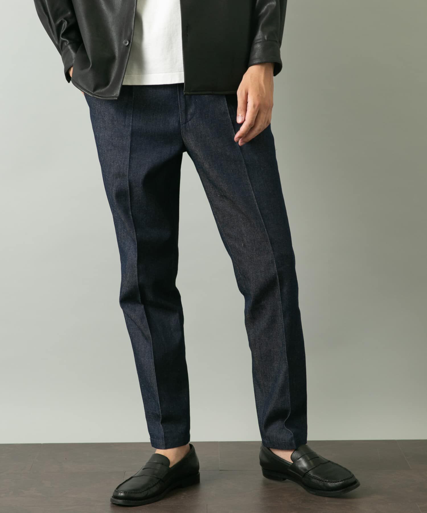 URBAN RESEARCH ROSSO「『XLサイズあり』デニムスラックスパンツ」|デニム|