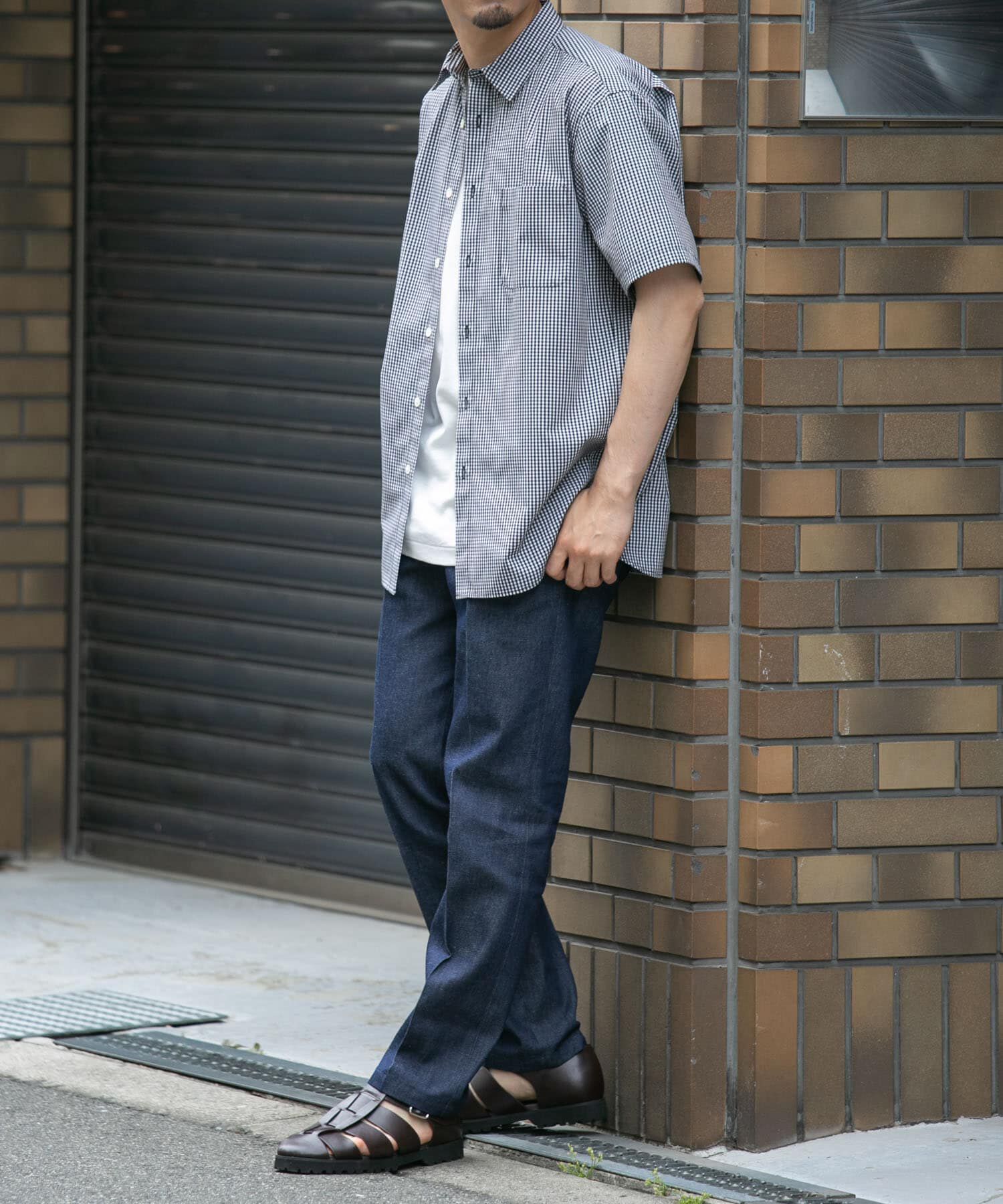 URBAN RESEARCH ROSSO「『XLサイズあり』デニムスラックスパンツ」|デニム|