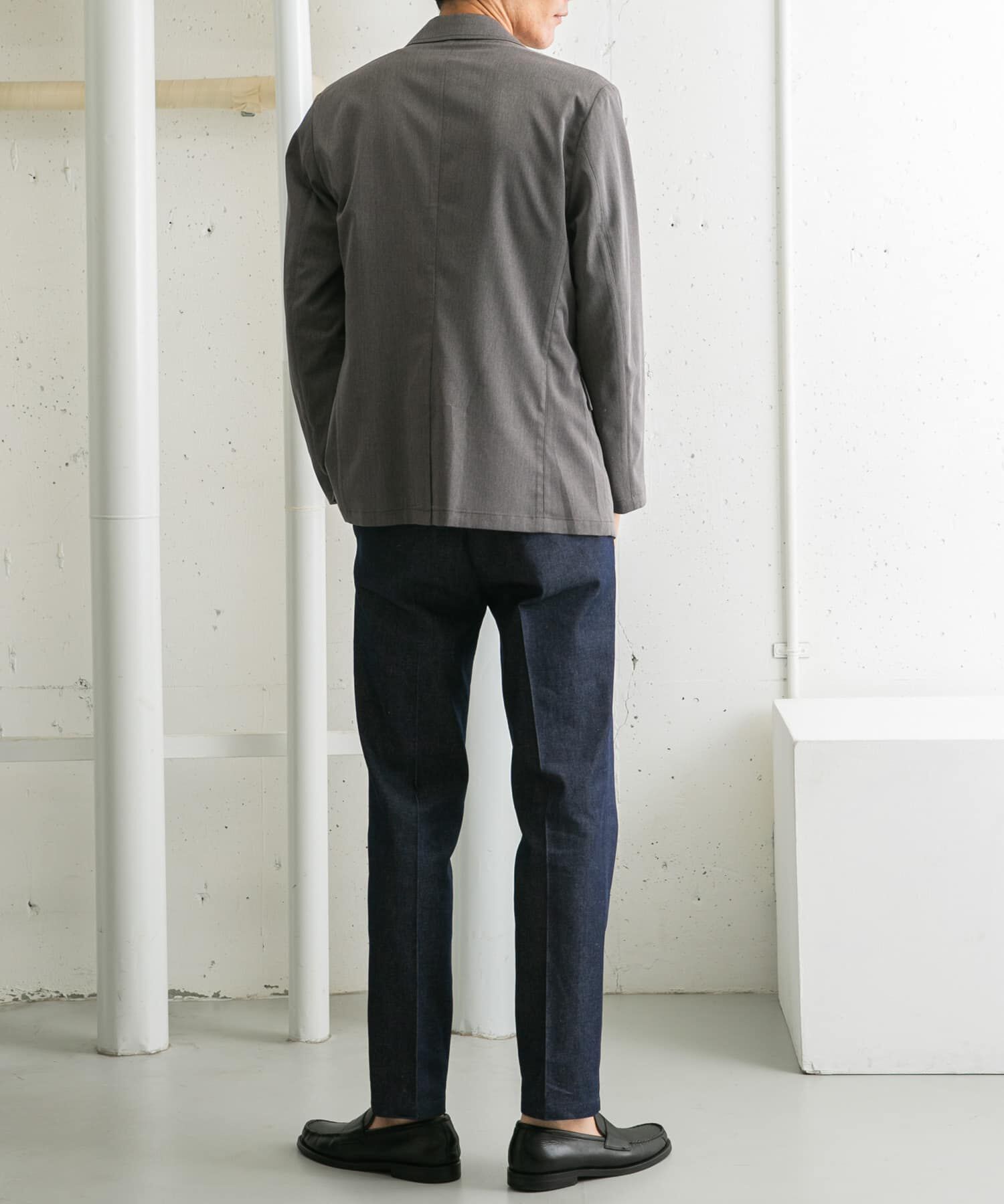 URBAN RESEARCH ROSSO「『XLサイズあり』デニムスラックスパンツ」|デニム|