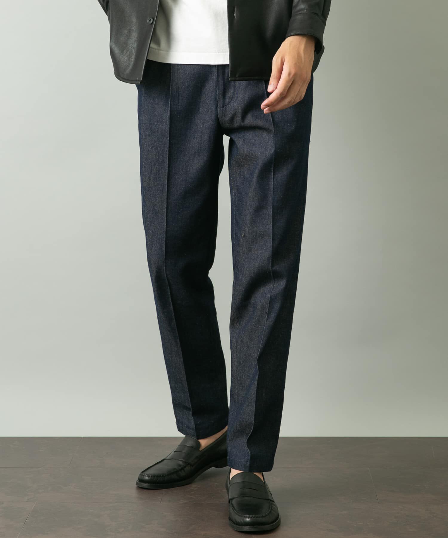 URBAN RESEARCH ROSSO「『XLサイズあり』デニムスラックスパンツ」|デニム|