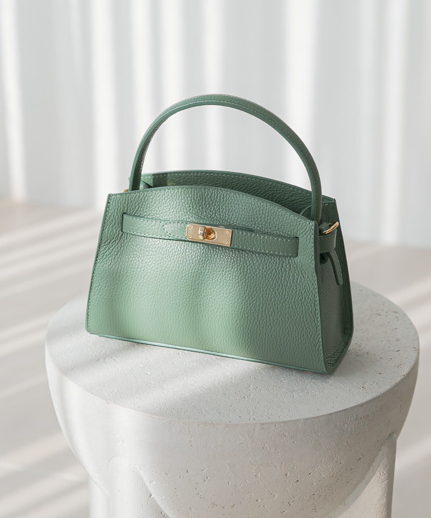 URBAN RESEARCH ROSSO「AULENTTI　キーベルト付きミニハンドBAG」|ハンドバッグ|ミント