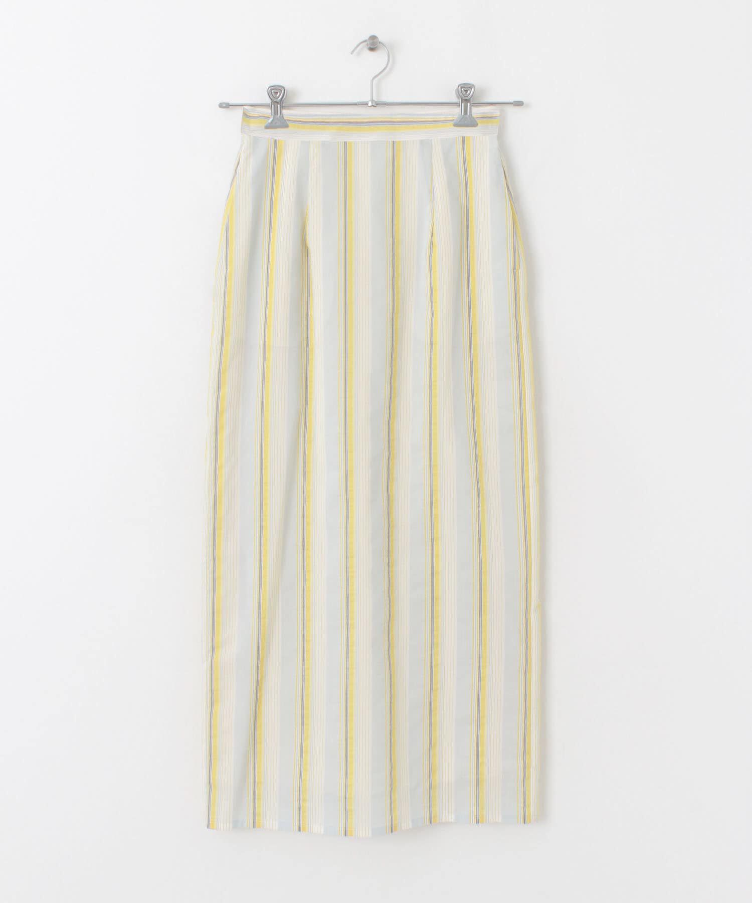 URBAN RESEARCH「カラーストライプIラインスカート」|スカート|