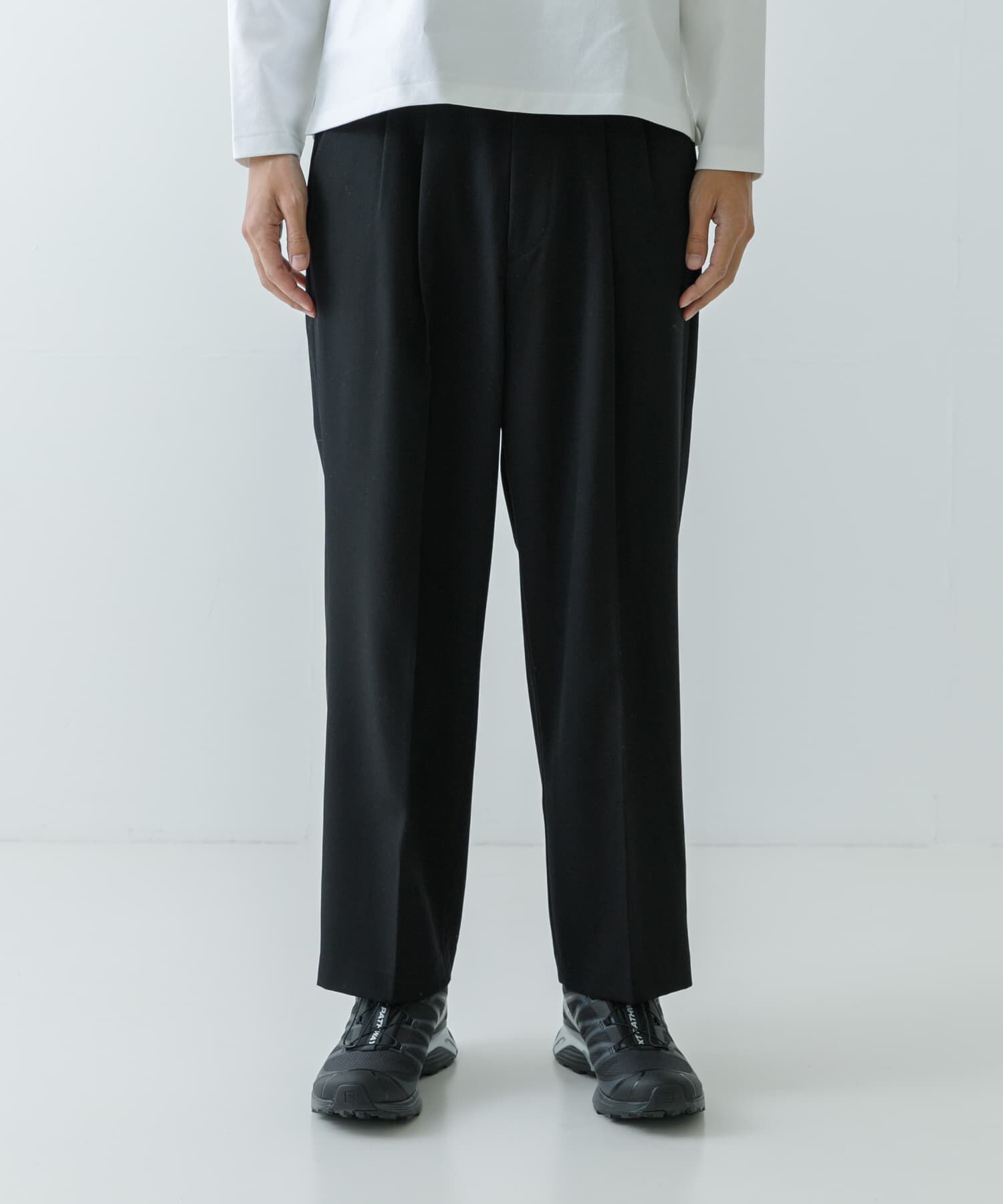 URBAN RESEARCH「new basic ウールツイルワイドスラックス」|その他|