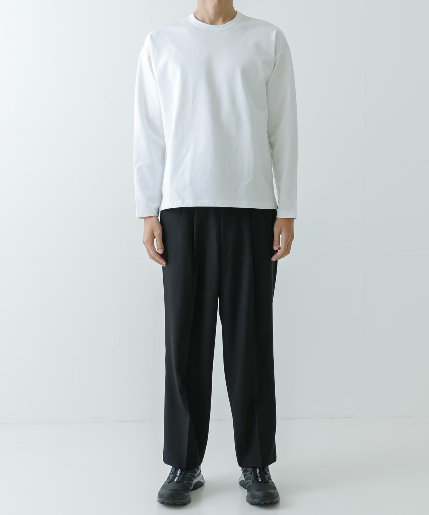 URBAN RESEARCH「new basic ウールツイルワイドスラックス」|その他|