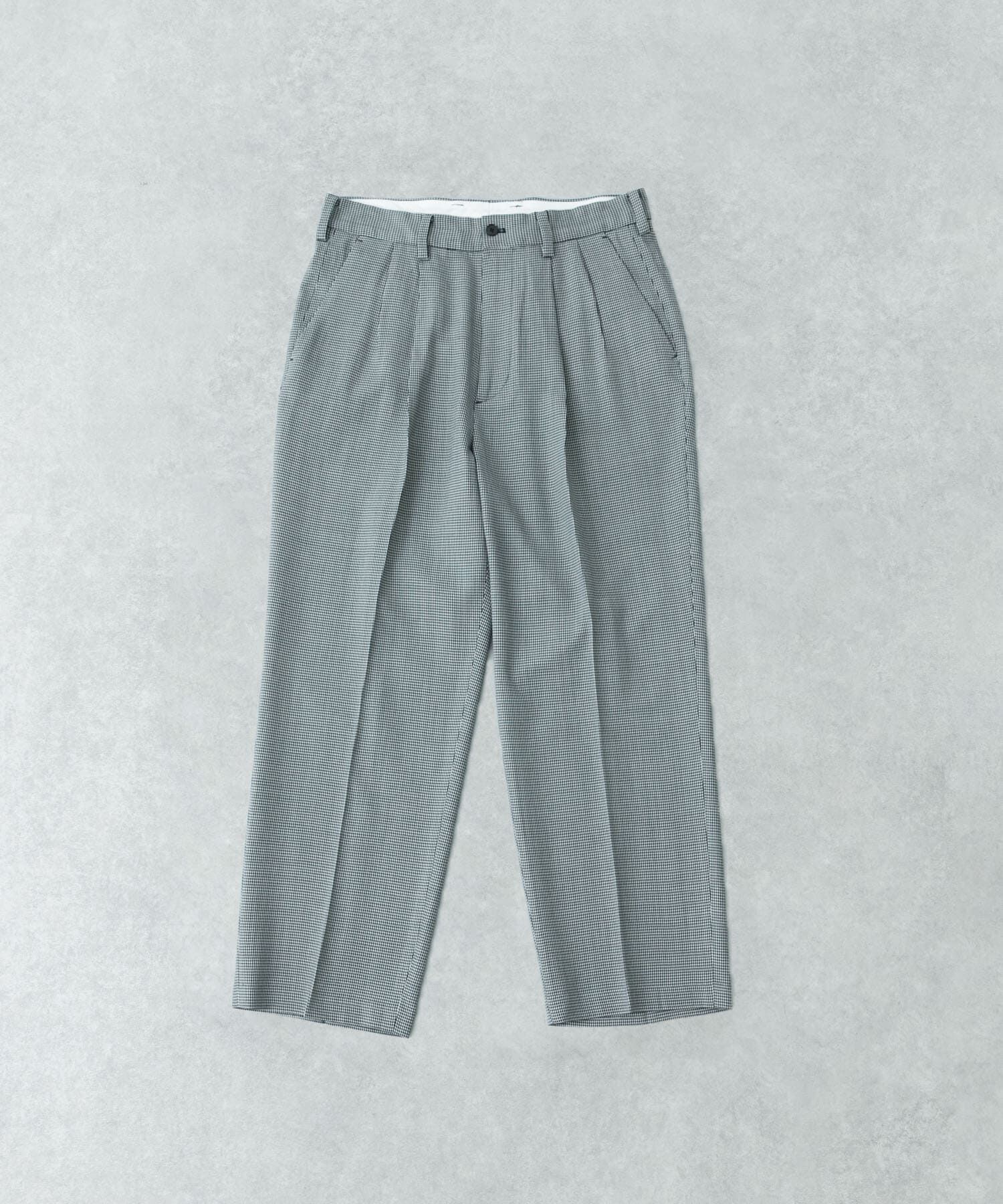 URBAN RESEARCH「new basic ウールツイルワイドスラックス」|その他|チェック