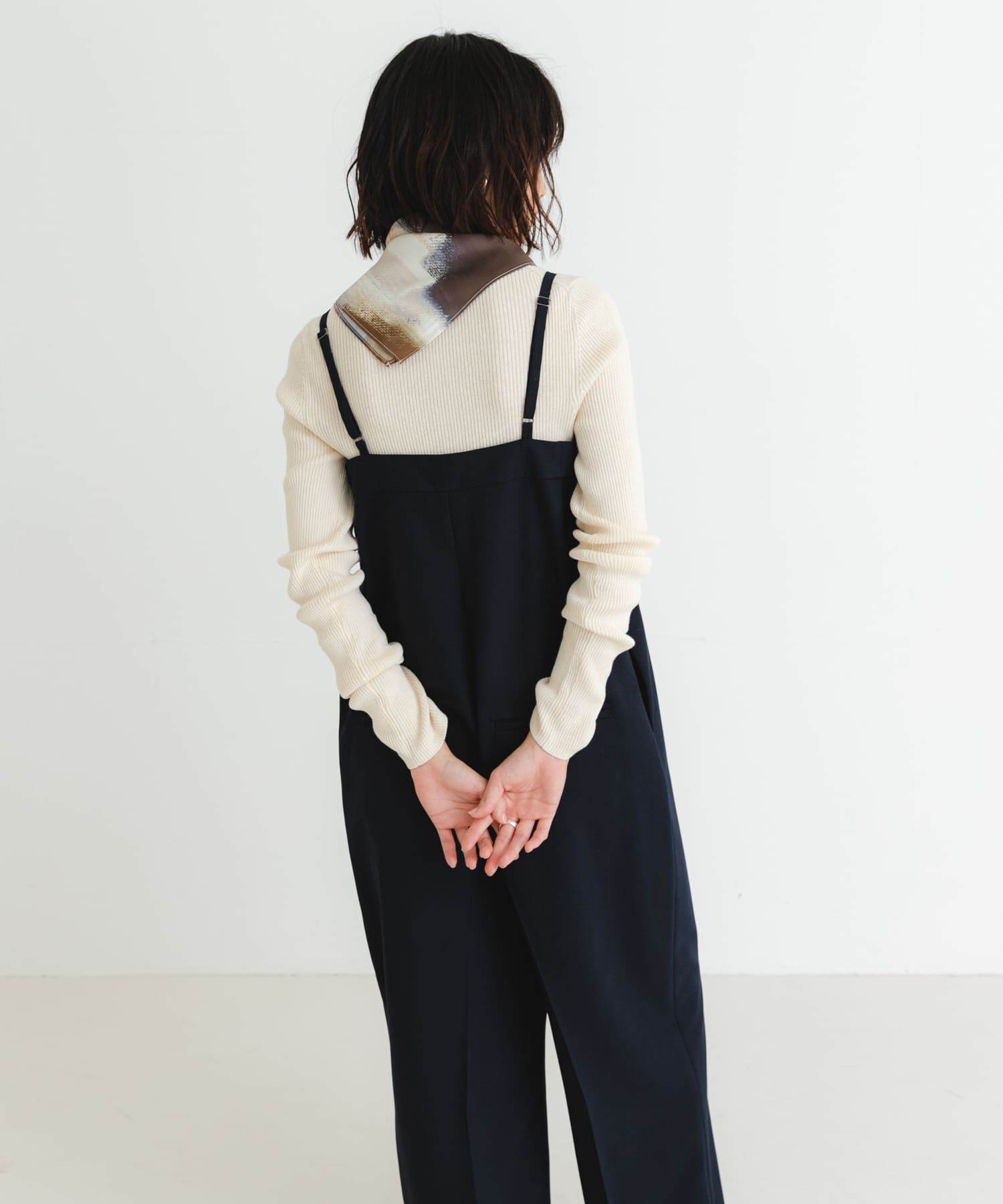 URBAN RESEARCH「『UR TECH』メランジコットンクルーネックニット」|ニット・セーター|