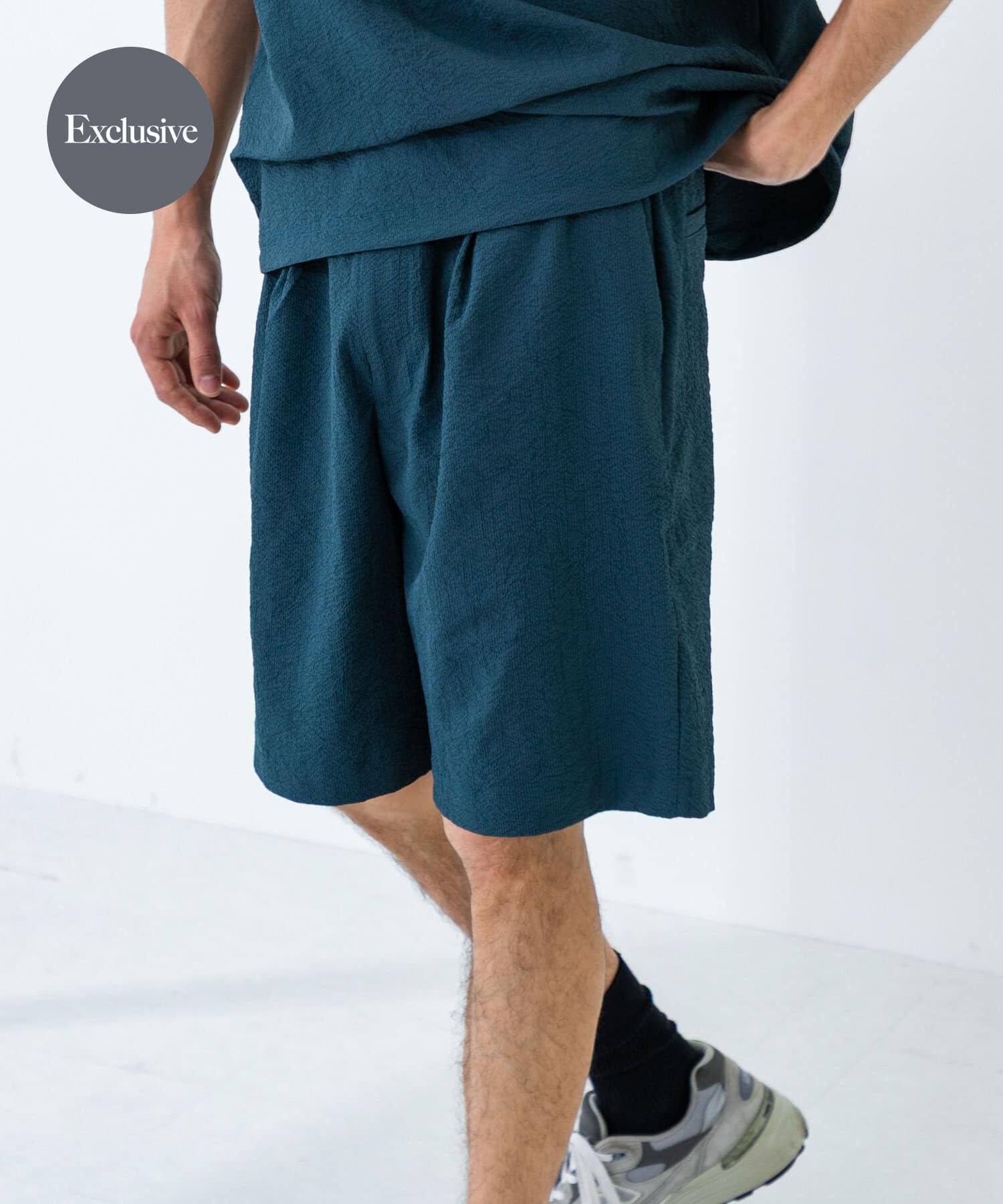 URBAN RESEARCH「『別注』THOUSAND MILE&times;UR　WASHER CODE SHORTS」|その他|ブルー系その他