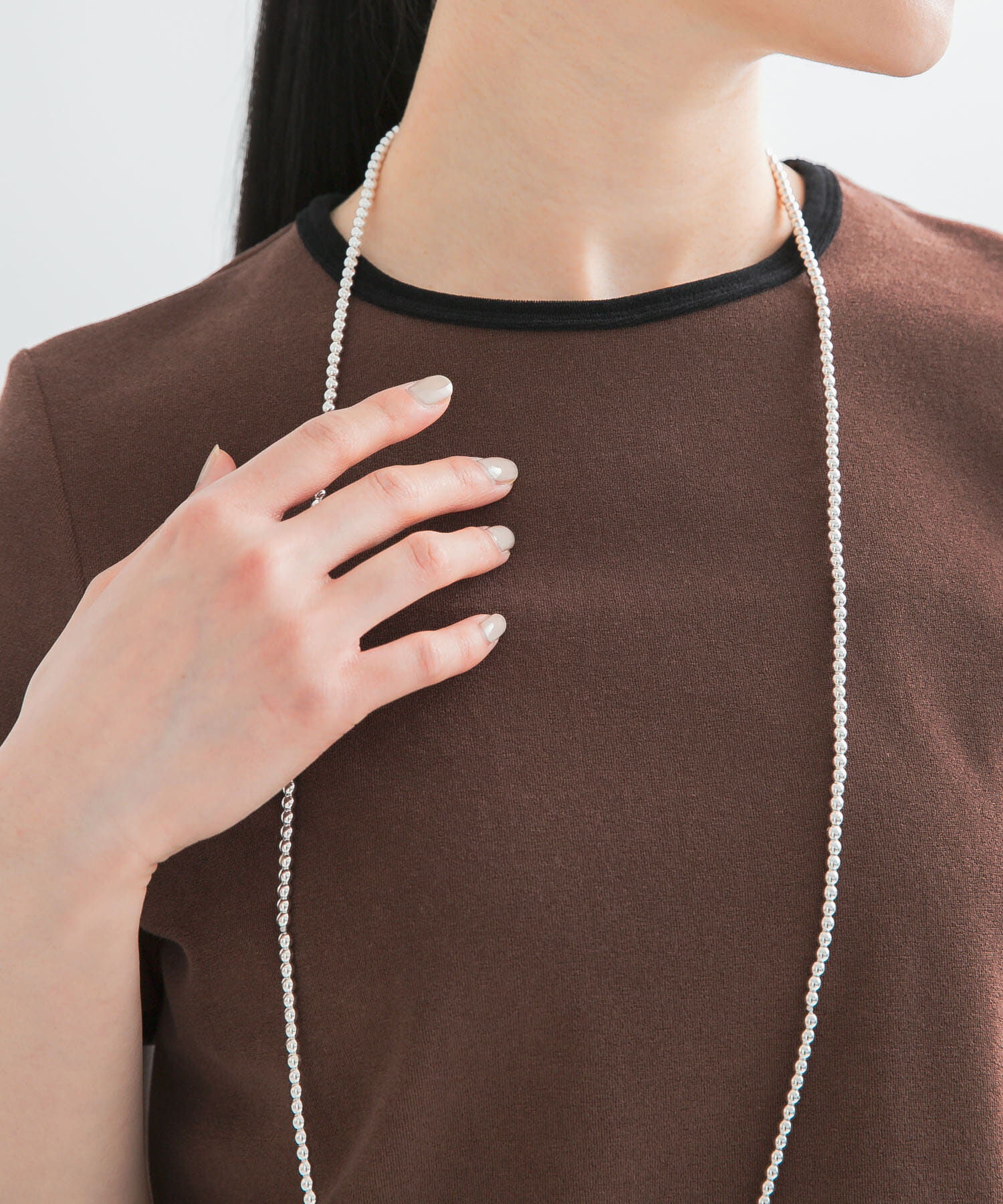 URBAN RESEARCH「パイルリンガーコンパクトTシャツ」|Tシャツ・カットソー|