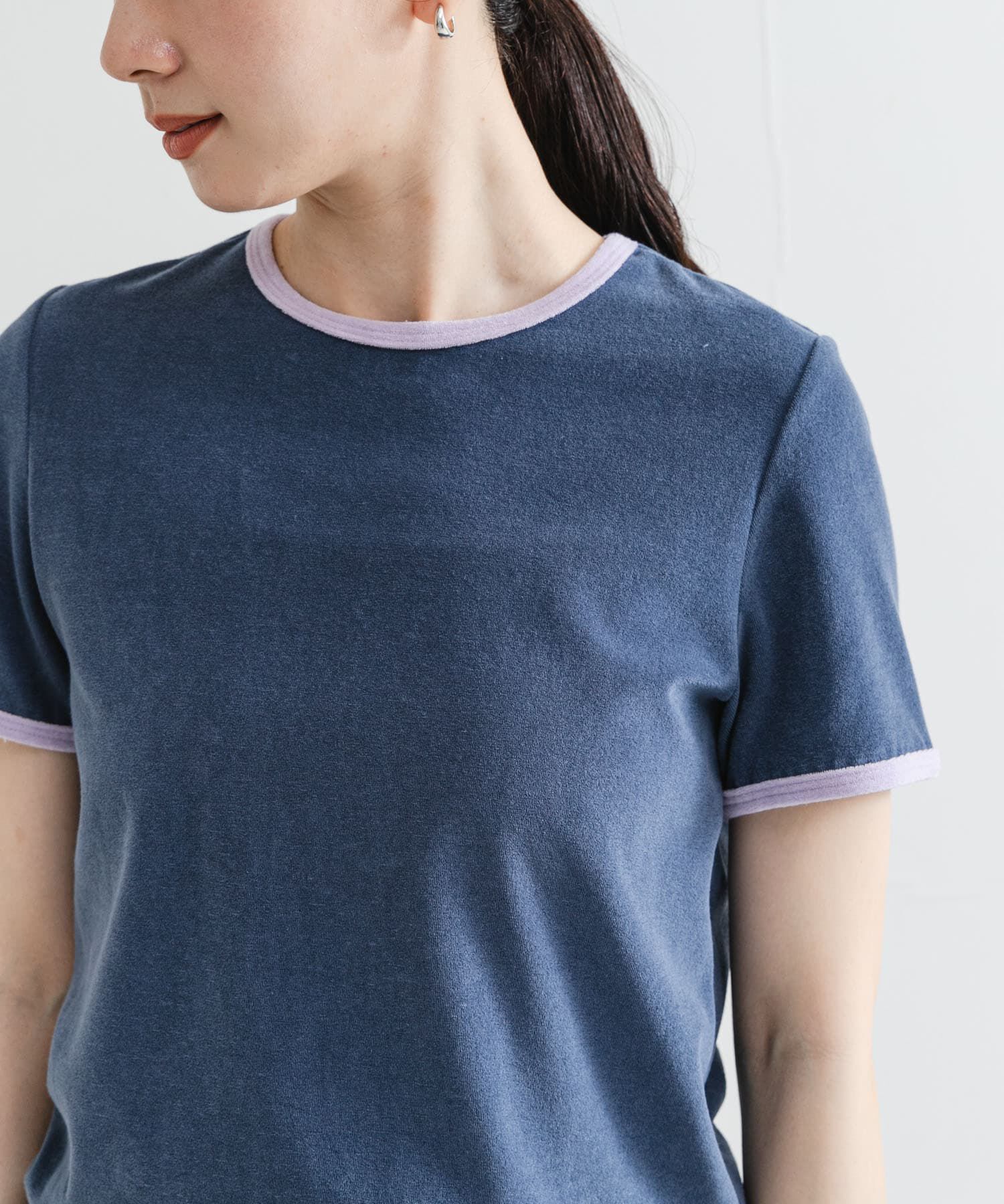 URBAN RESEARCH「パイルリンガーコンパクトTシャツ」|Tシャツ・カットソー|