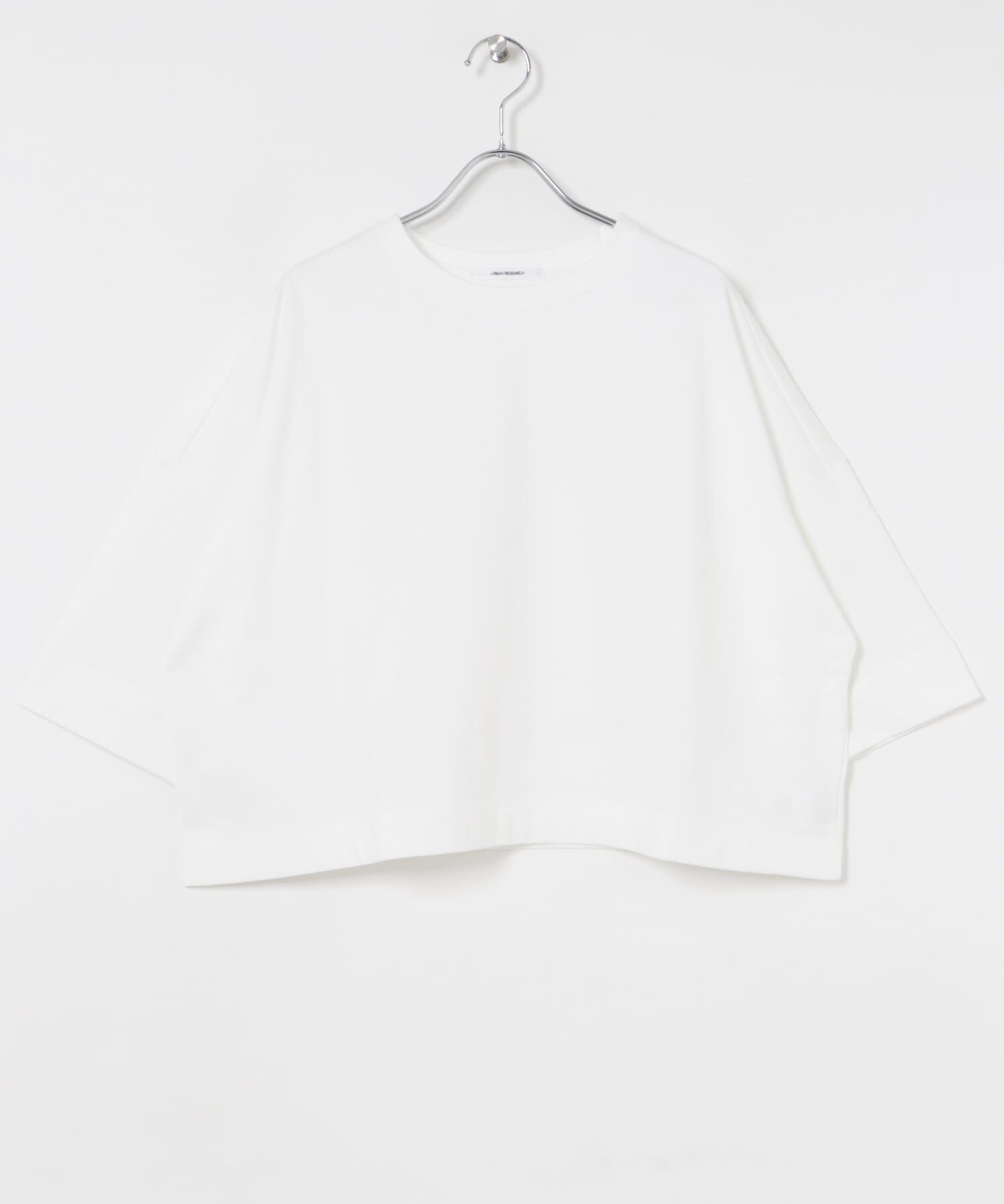 URBAN RESEARCH「ショート丈ハーフスリーブカットソー」|Tシャツ・カットソー|