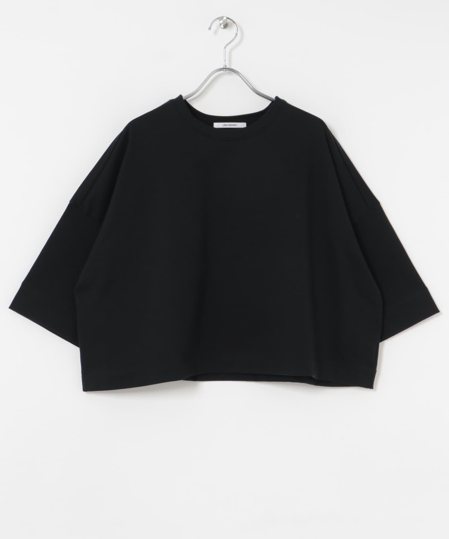 URBAN RESEARCH「ショート丈ハーフスリーブカットソー」|Tシャツ・カットソー|