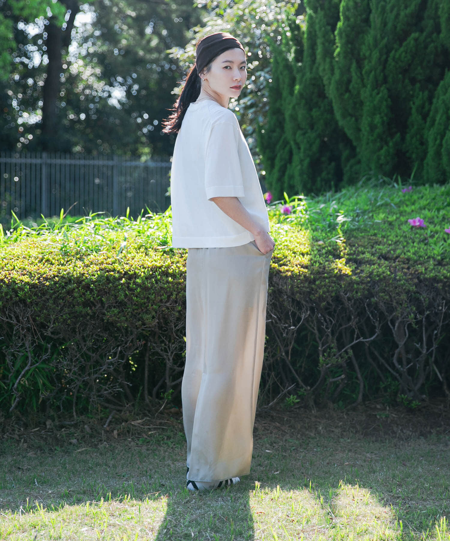 URBAN RESEARCH「new basic　ハイゲージニットTシャツ」|Tシャツ・カットソー|