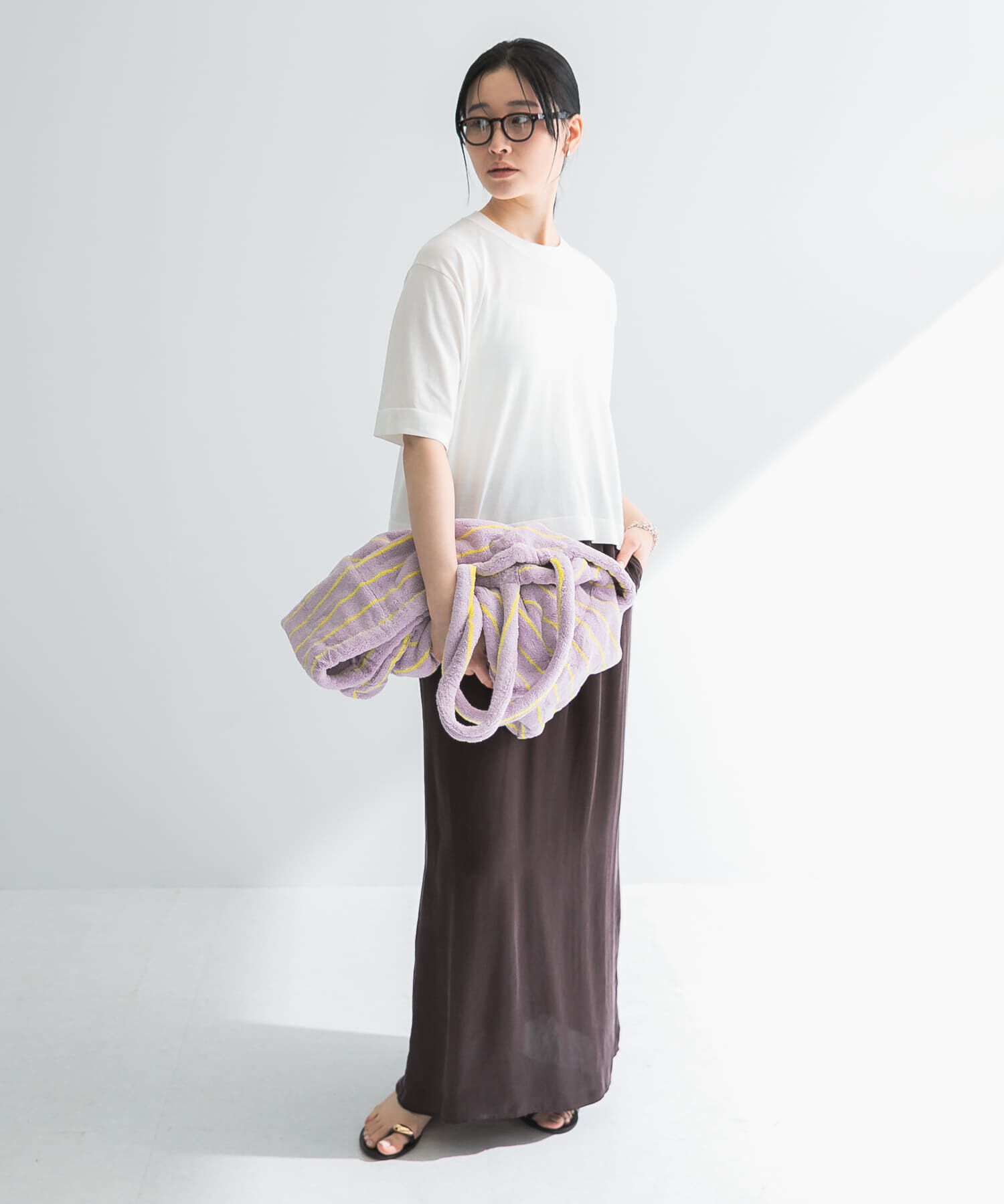 URBAN RESEARCH「new basic　ハイゲージニットTシャツ」|Tシャツ・カットソー|