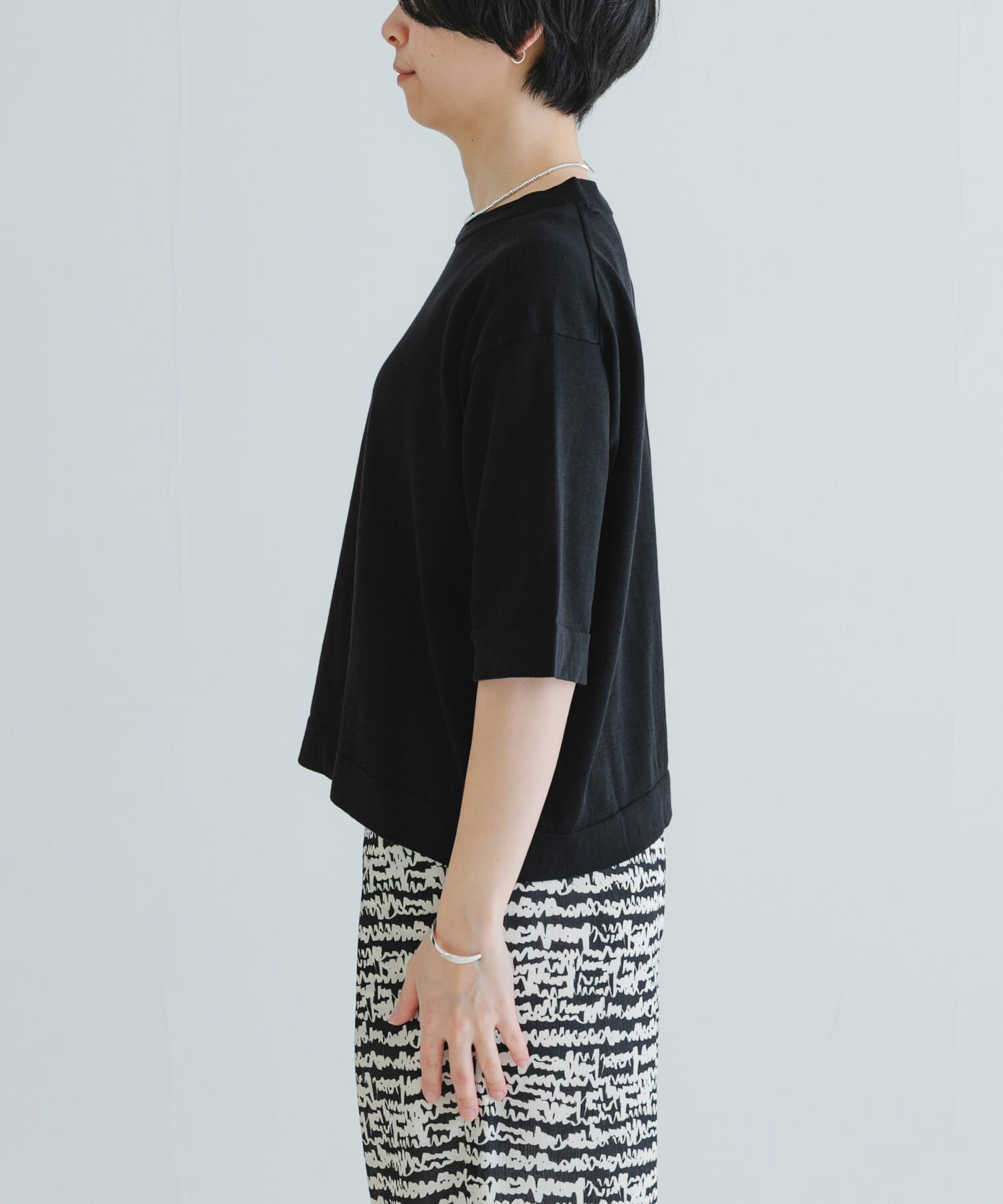 URBAN RESEARCH「new basic　ハイゲージニットTシャツ」|Tシャツ・カットソー|