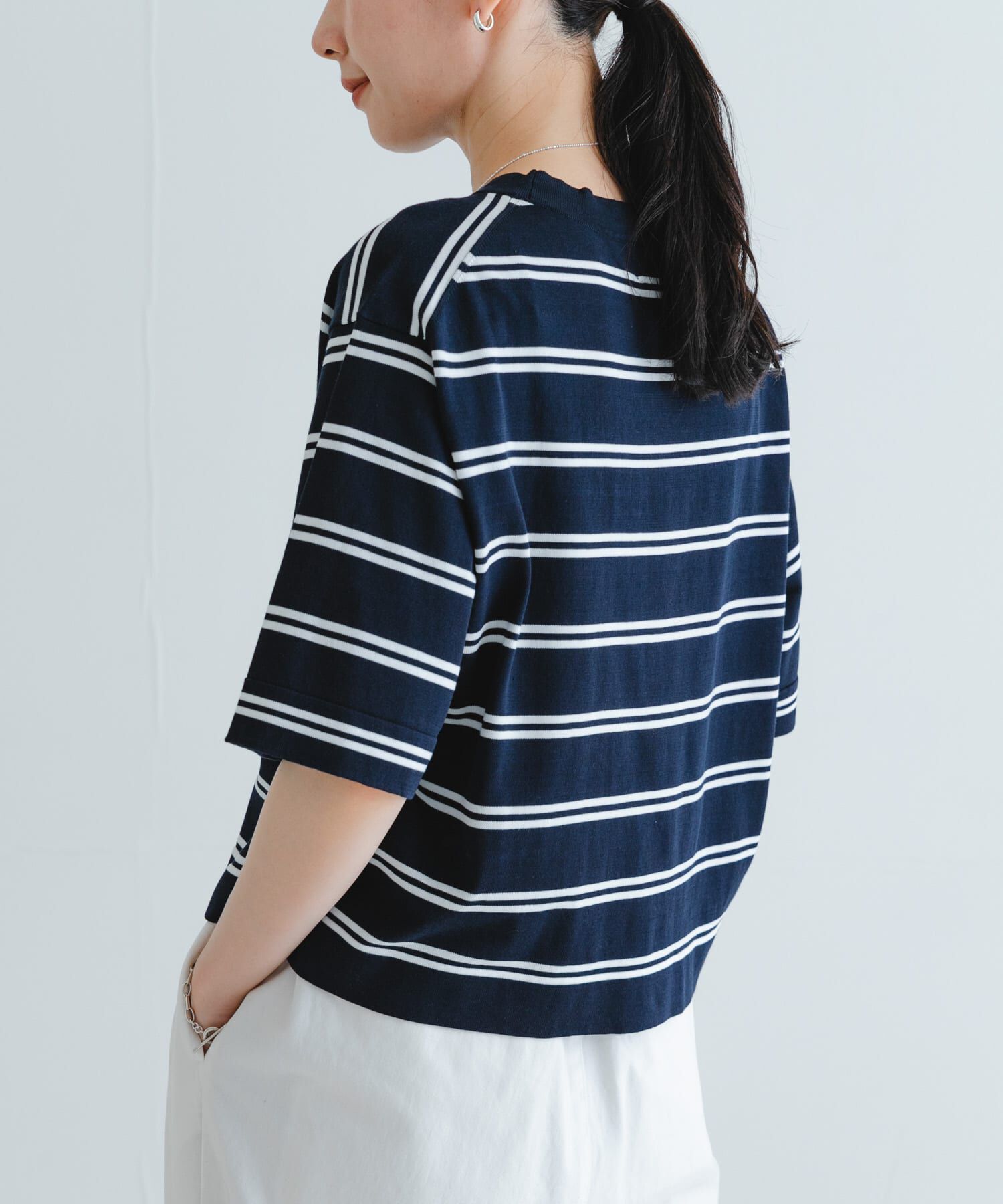 URBAN RESEARCH「new basic　ハイゲージニットTシャツ」|Tシャツ・カットソー|