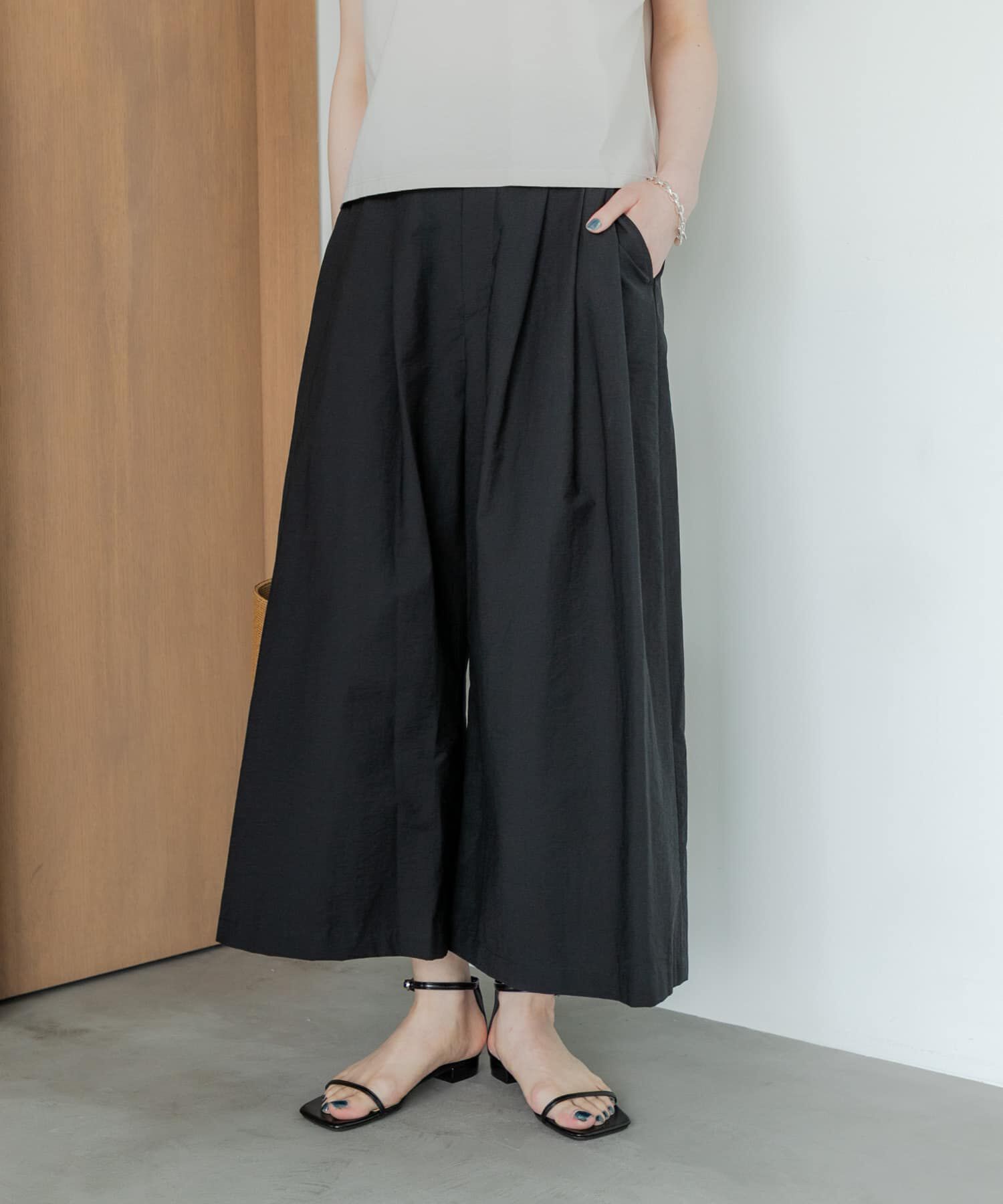 URBAN RESEARCH「『2サイズ展開』コットンナイロンタックワイドパンツ」|その他|