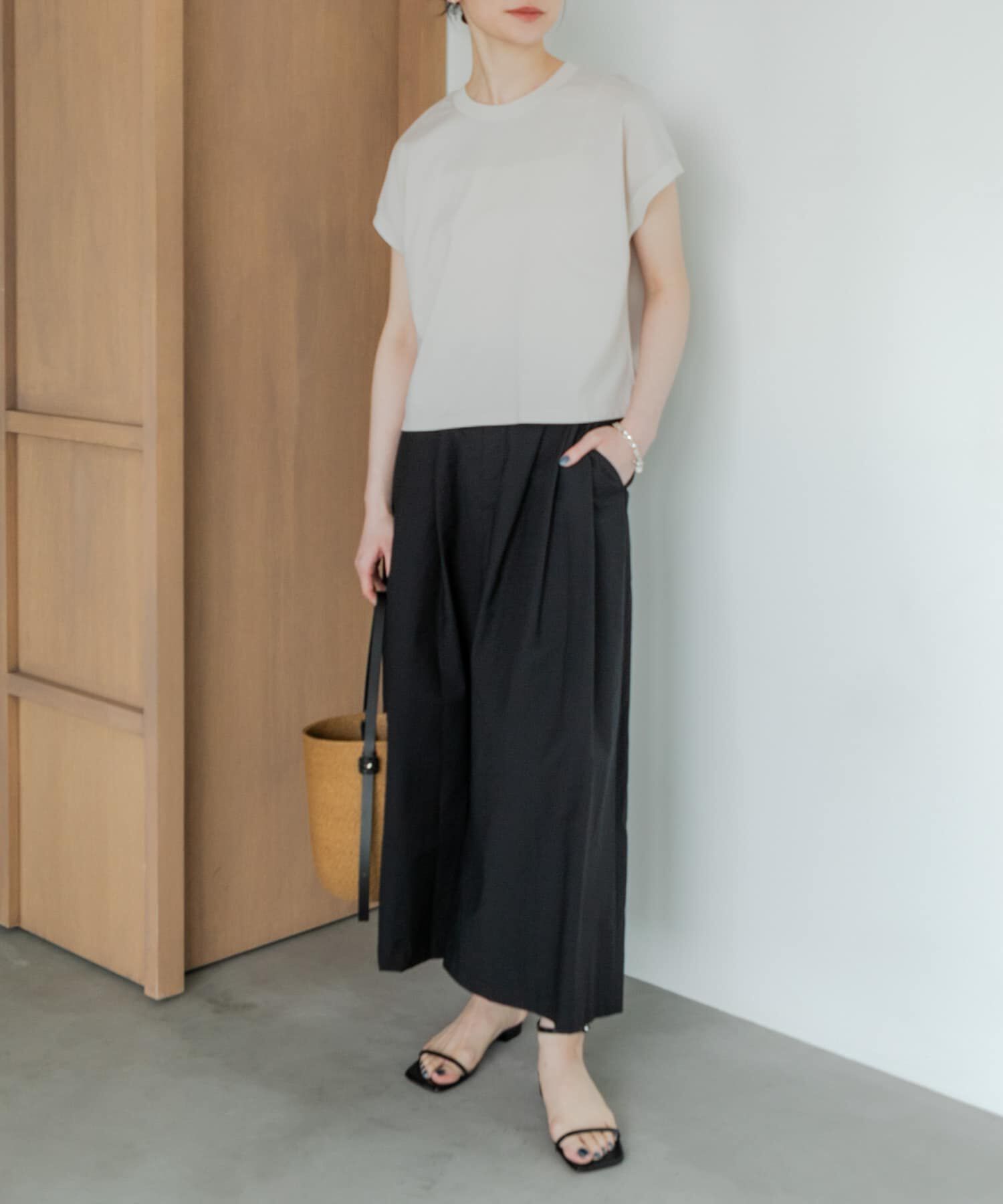 URBAN RESEARCH「『2サイズ展開』コットンナイロンタックワイドパンツ」|その他|