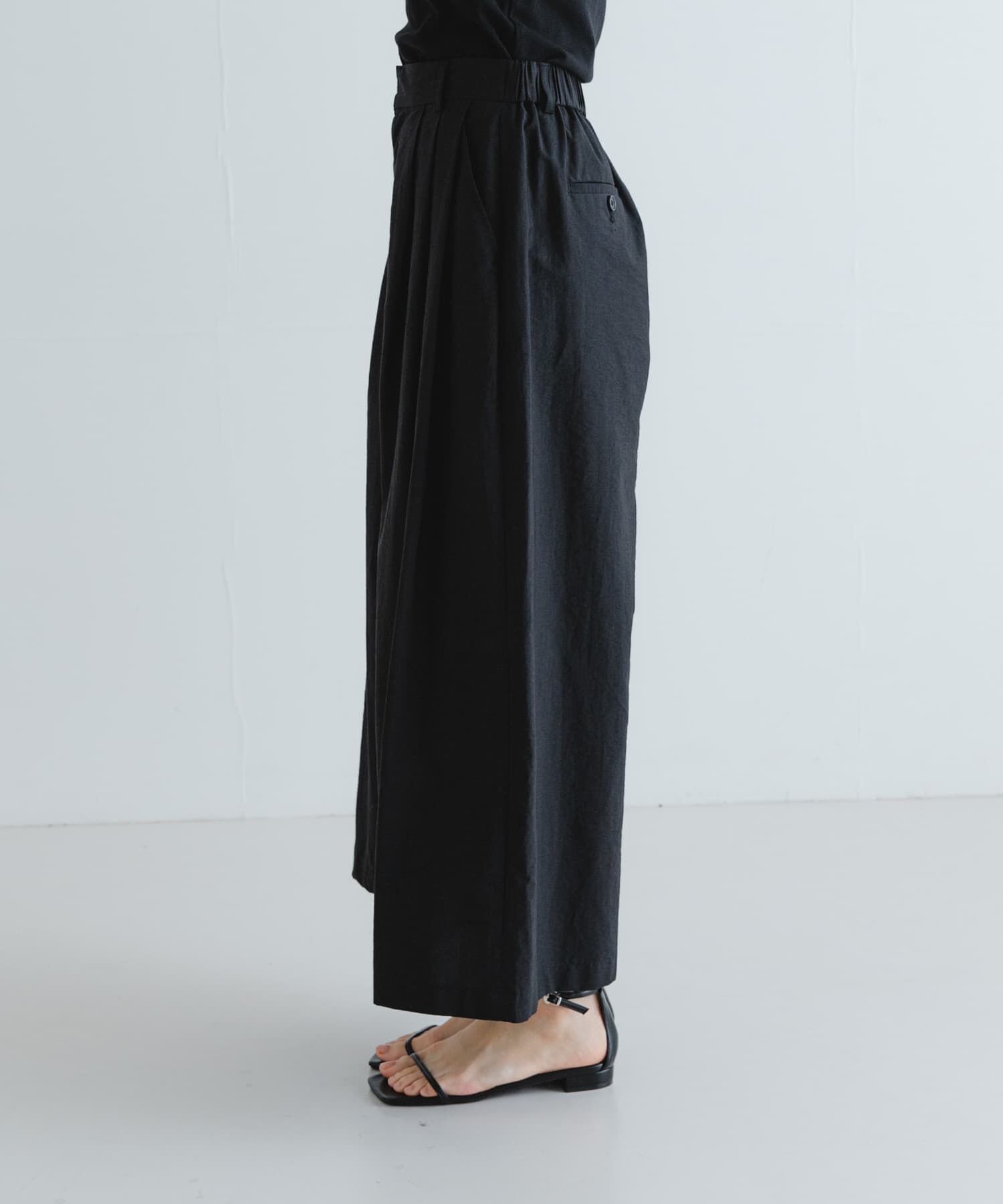 URBAN RESEARCH「『2サイズ展開』コットンナイロンタックワイドパンツ」|その他|