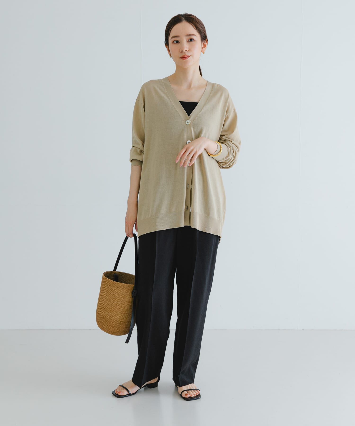 URBAN RESEARCH「『3サイズ展開』ポプリンイージーテーパードパンツ」|その他|