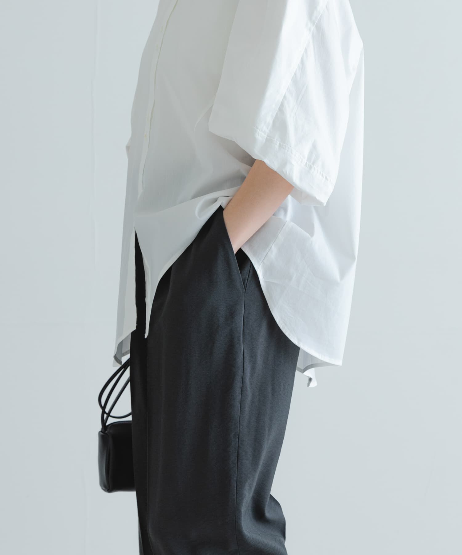 URBAN RESEARCH「『3サイズ展開』ポプリンイージーテーパードパンツ」|その他|